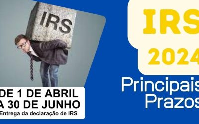IRS 2024: Principais Prazos